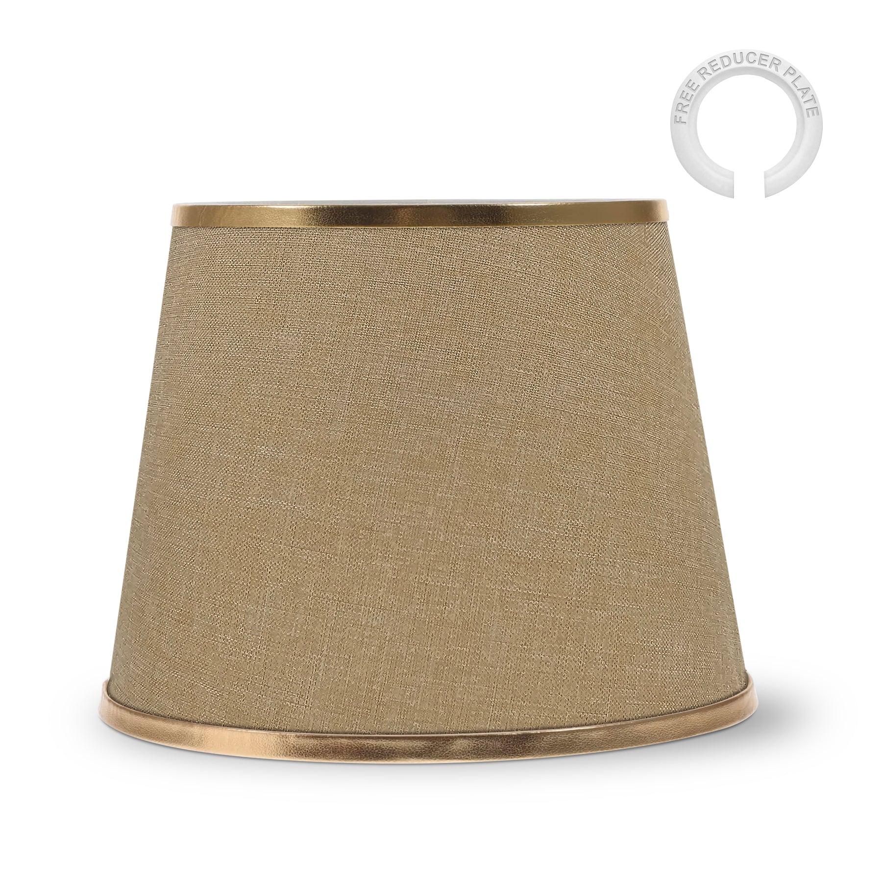 Modern Linen Coolie Ceiling Lampshade for Bedroom & Office - Stylish Lighting