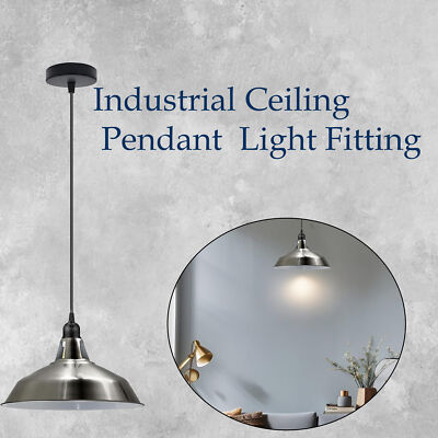 Industrial E27 Ceiling Light Fixture | Kitchen & Restaurant ~6251