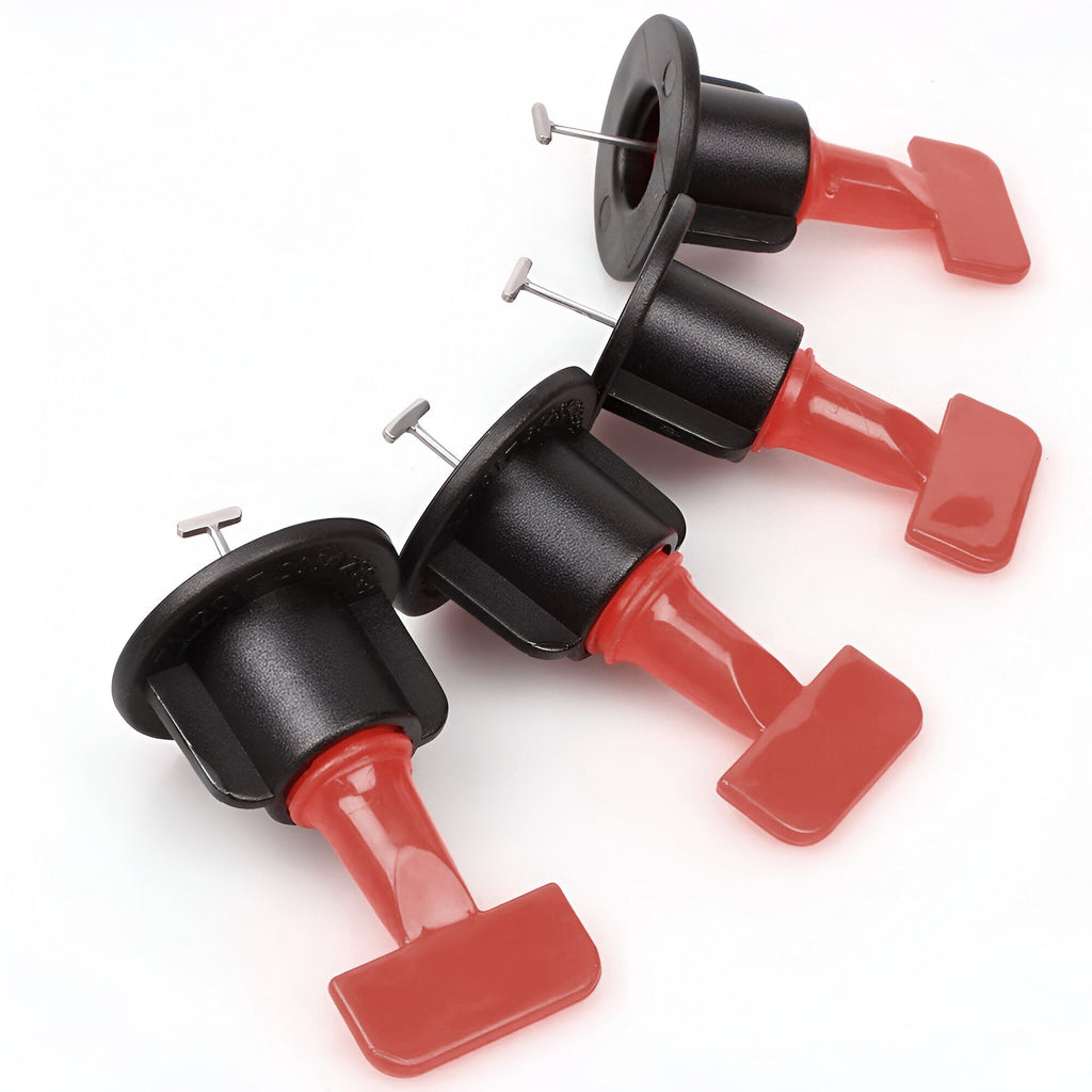 Durable Reusable T-Shape Tile Leveling System Kit for Flawless Floor & Wall Installation