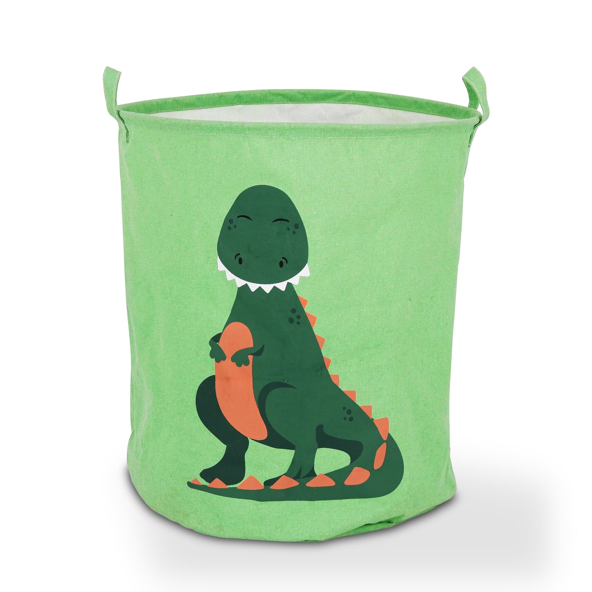 2-Pack Kids Foldable Cotton Laundry Basket for Nursery Storage