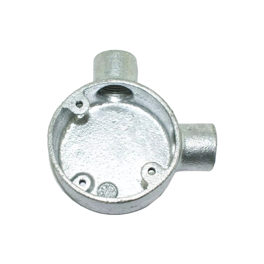 Galvanized Steel Electric Terminal Conduit Lighting Box Fitting, 20mm Thread