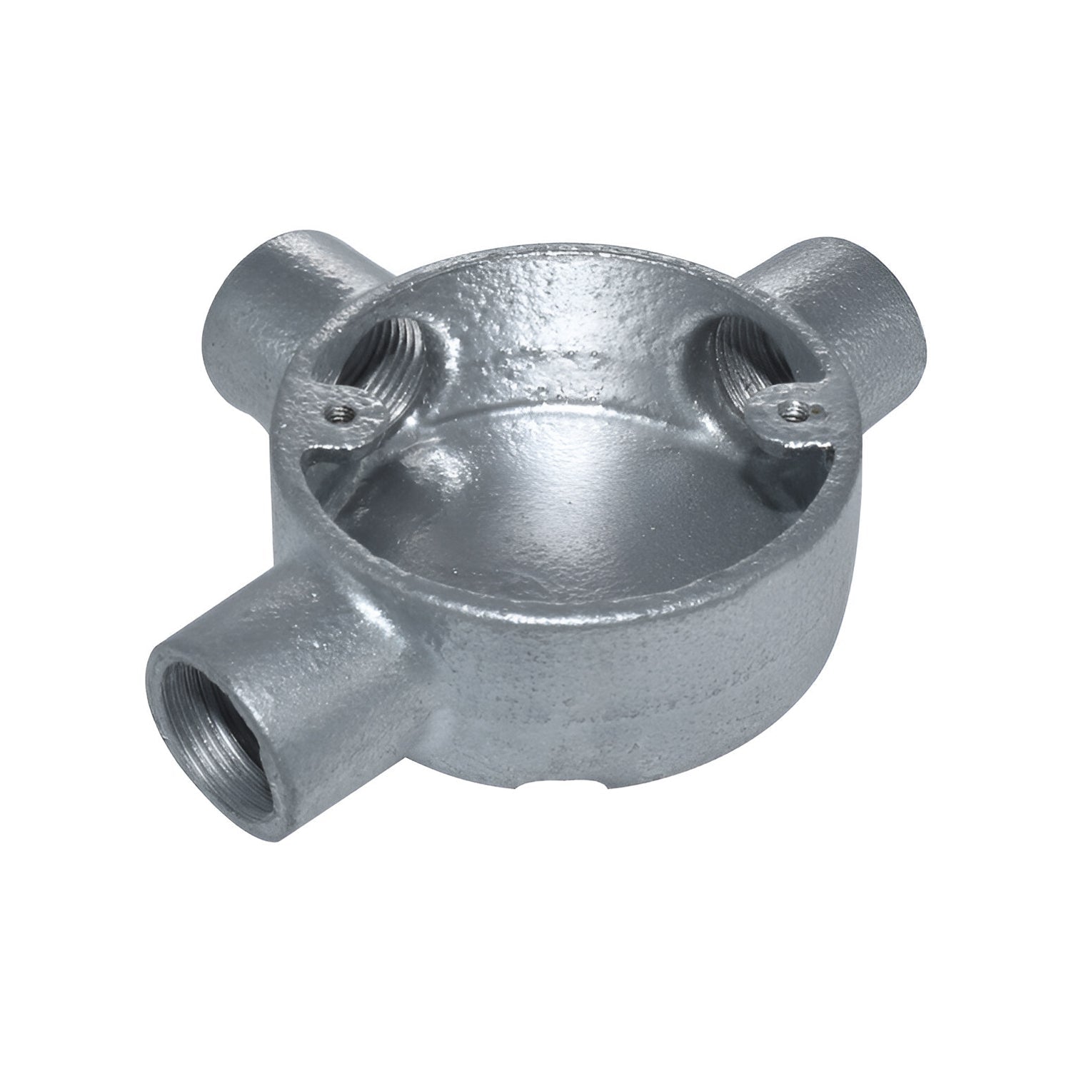 Galvanized Steel Electric Terminal Conduit Lighting Box Fitting, 20mm Thread