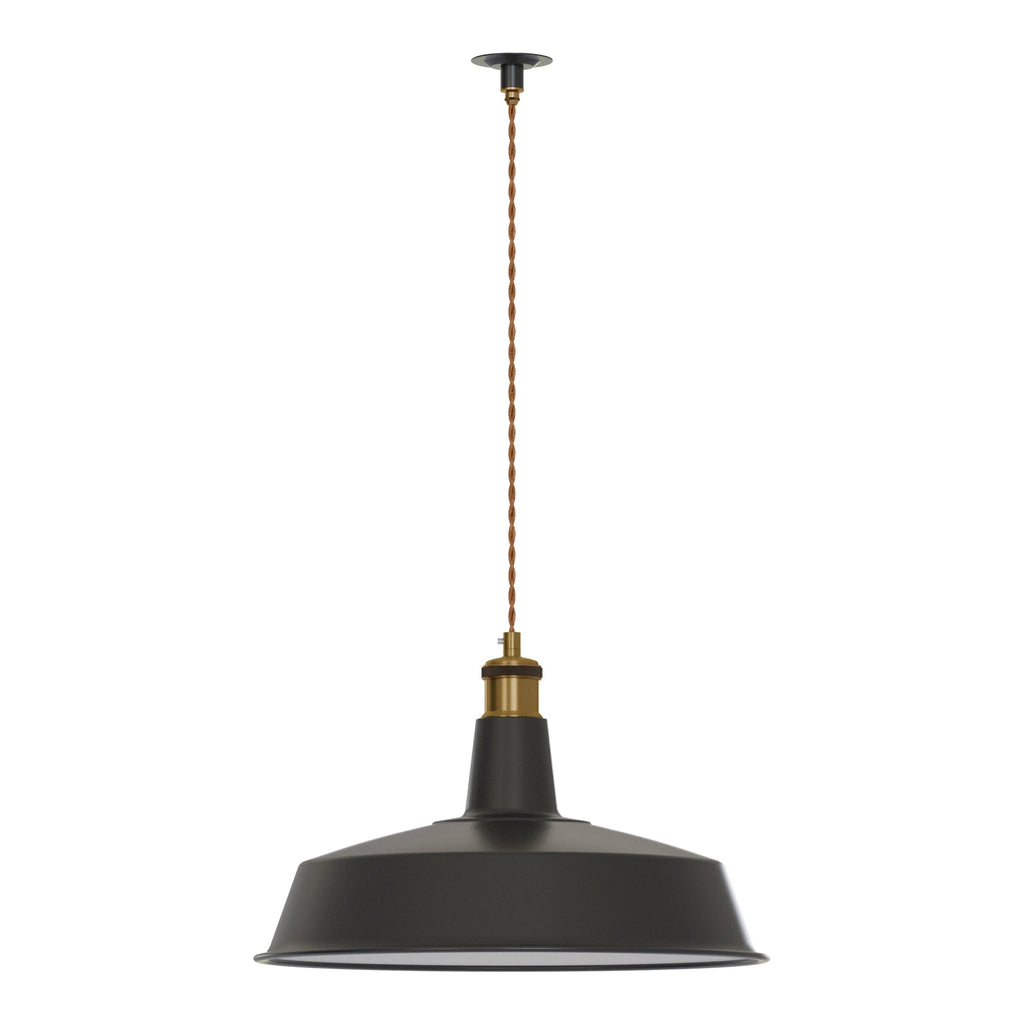 Black Metal Ceiling E27 Conduit Pendant Light Kit -5647