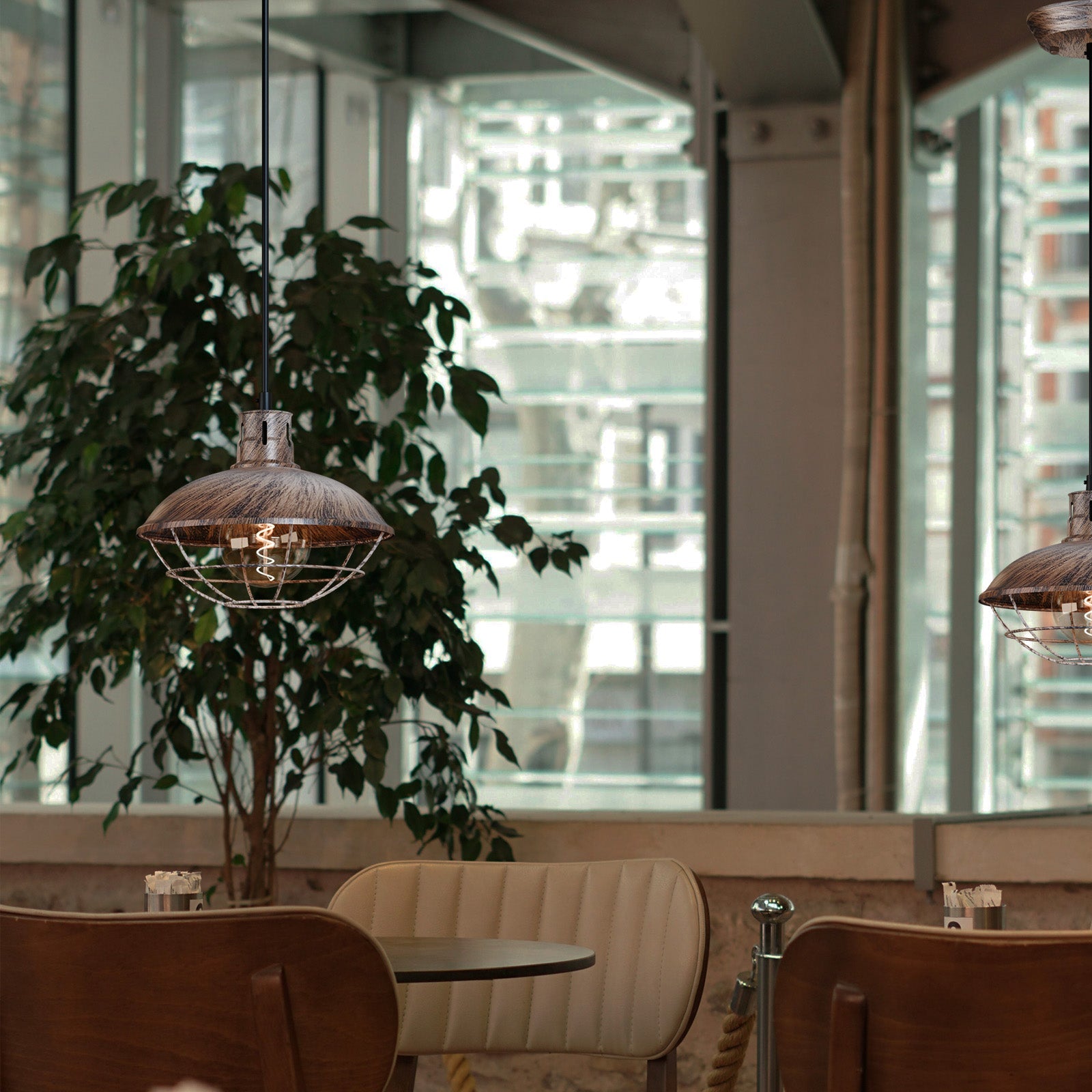 Vintage Nautical Industrial Ceiling Lamp Pendant Light ~ 5958