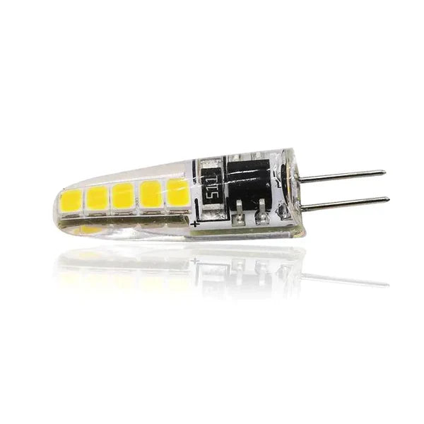 G4 LED Bulb 2W Cool White 6500K Non-Dimmable Energy-Saving Light for Home