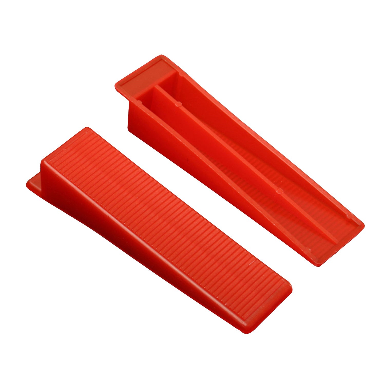100 Reusable Tile Leveling Wedges Spacers for Flawless Floor & Wall Tiling