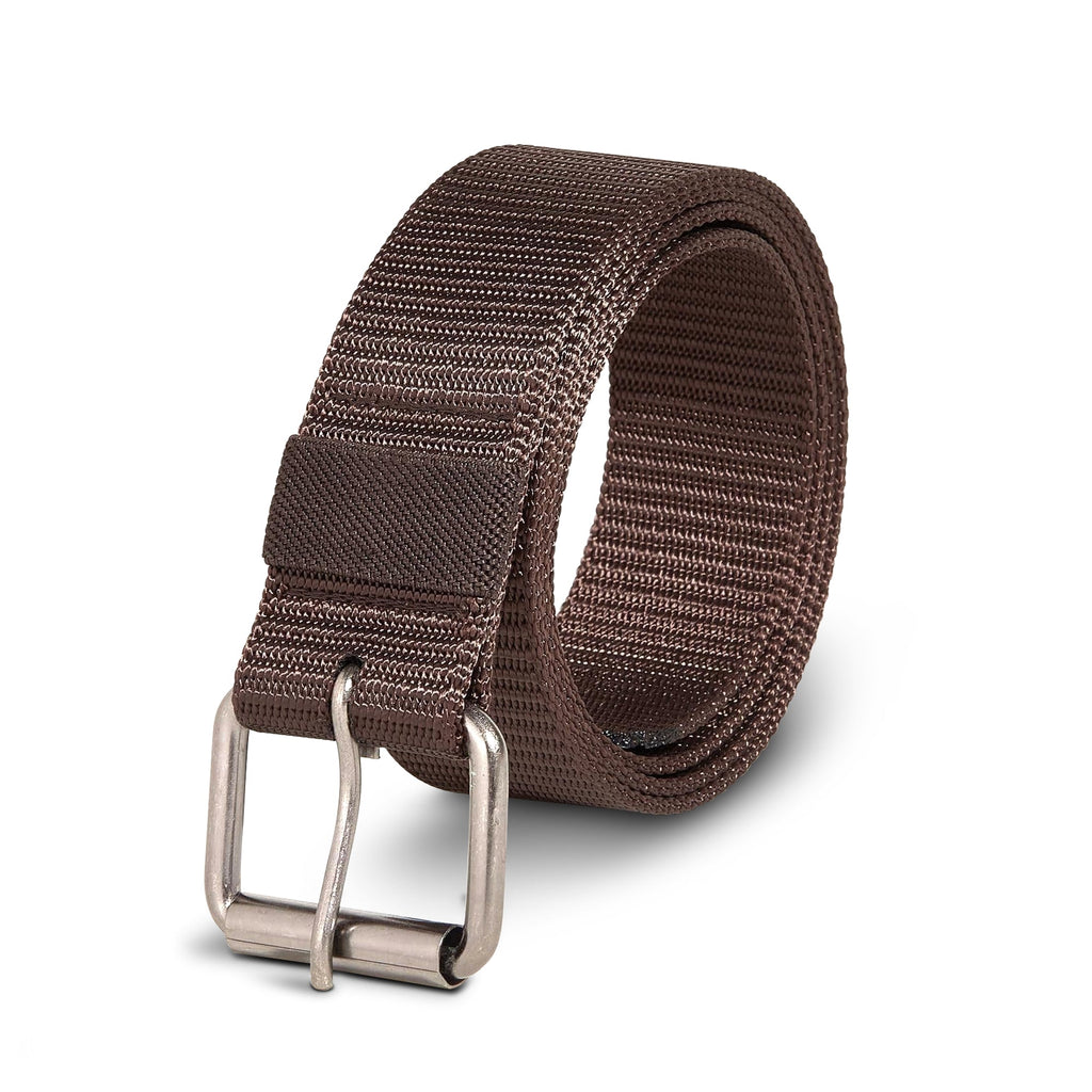 Men's Adjustable Nylon Pin Buckle Belts - Skinny Waistband Design 2-Pack