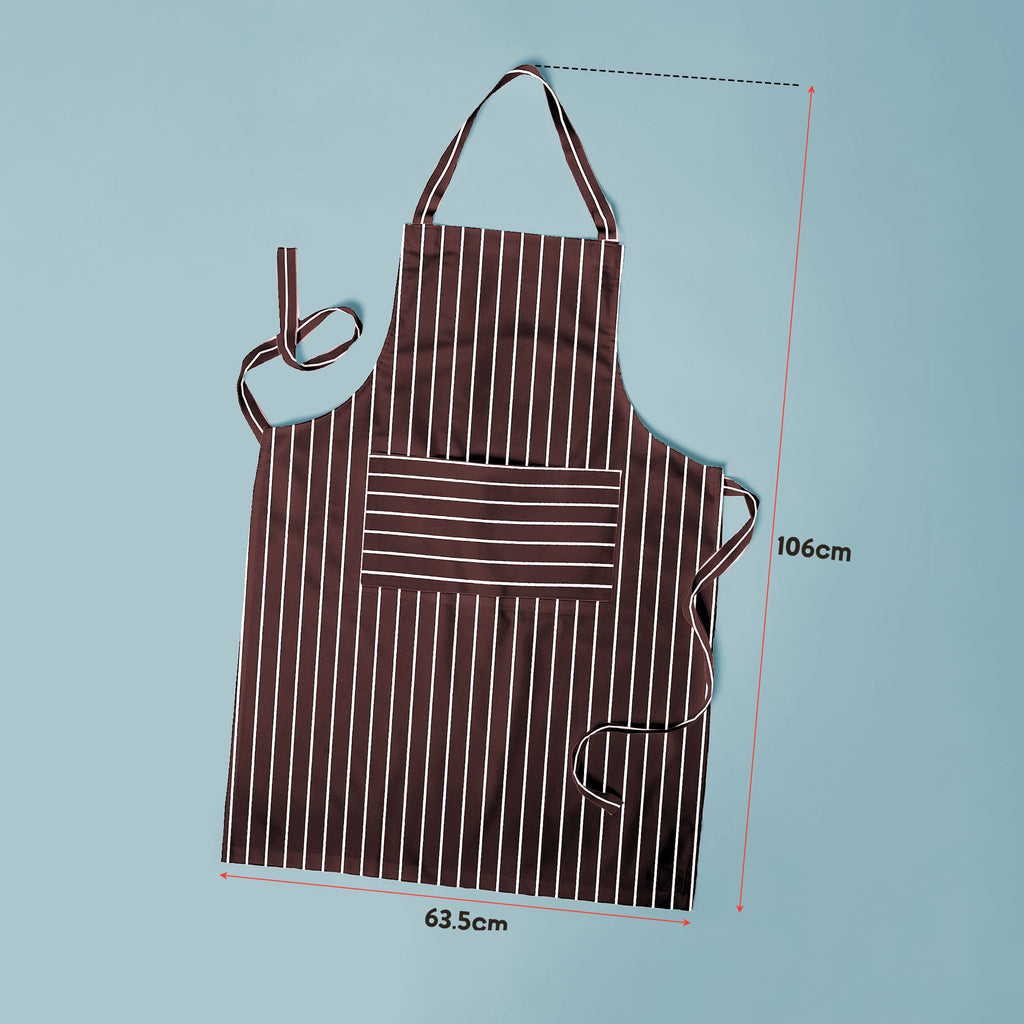 Customizable Bib Apron with Pocket for Cooking, Baking, Grilling, Crafts