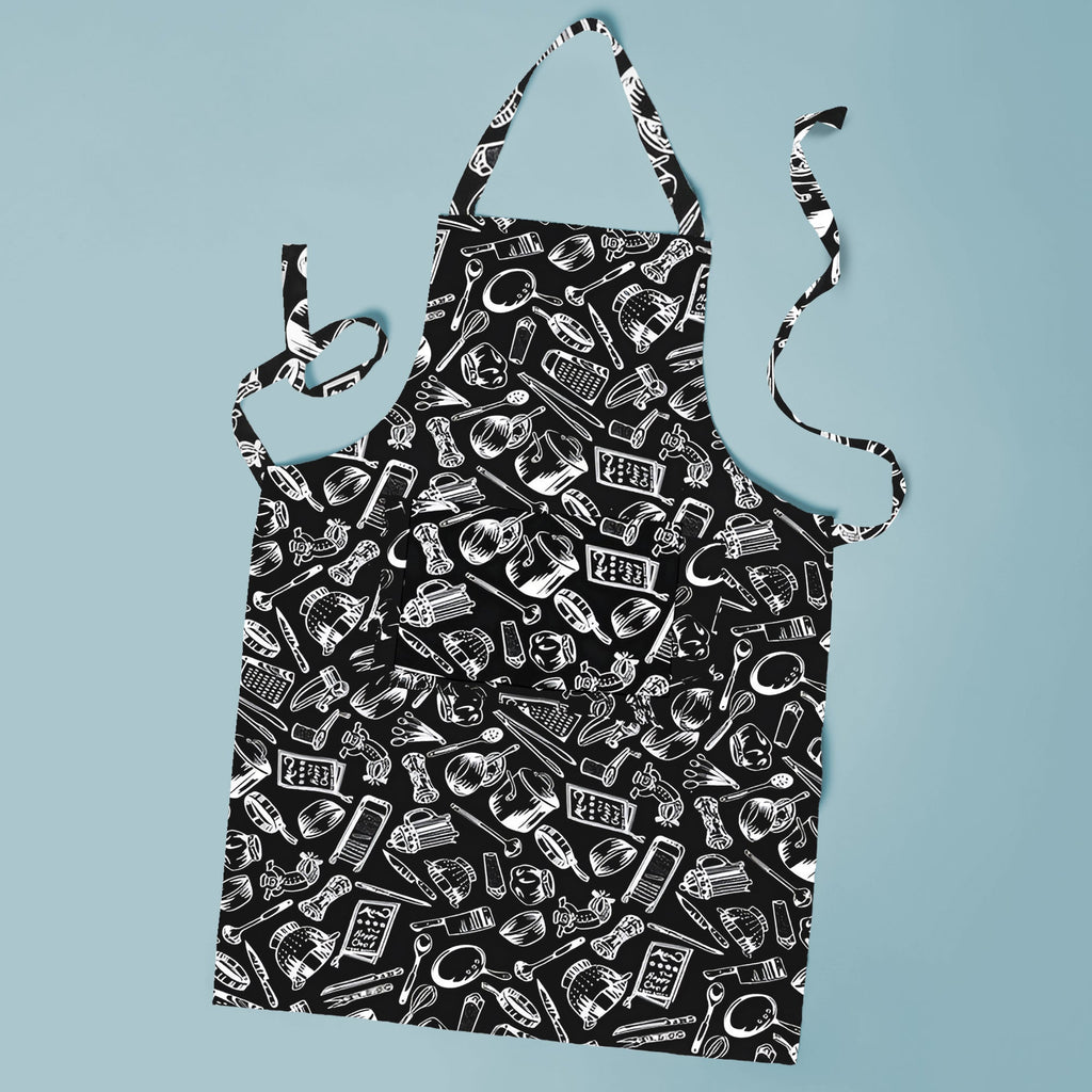 Customizable Bib Apron with Pocket for Cooking, Baking, Grilling, Crafts