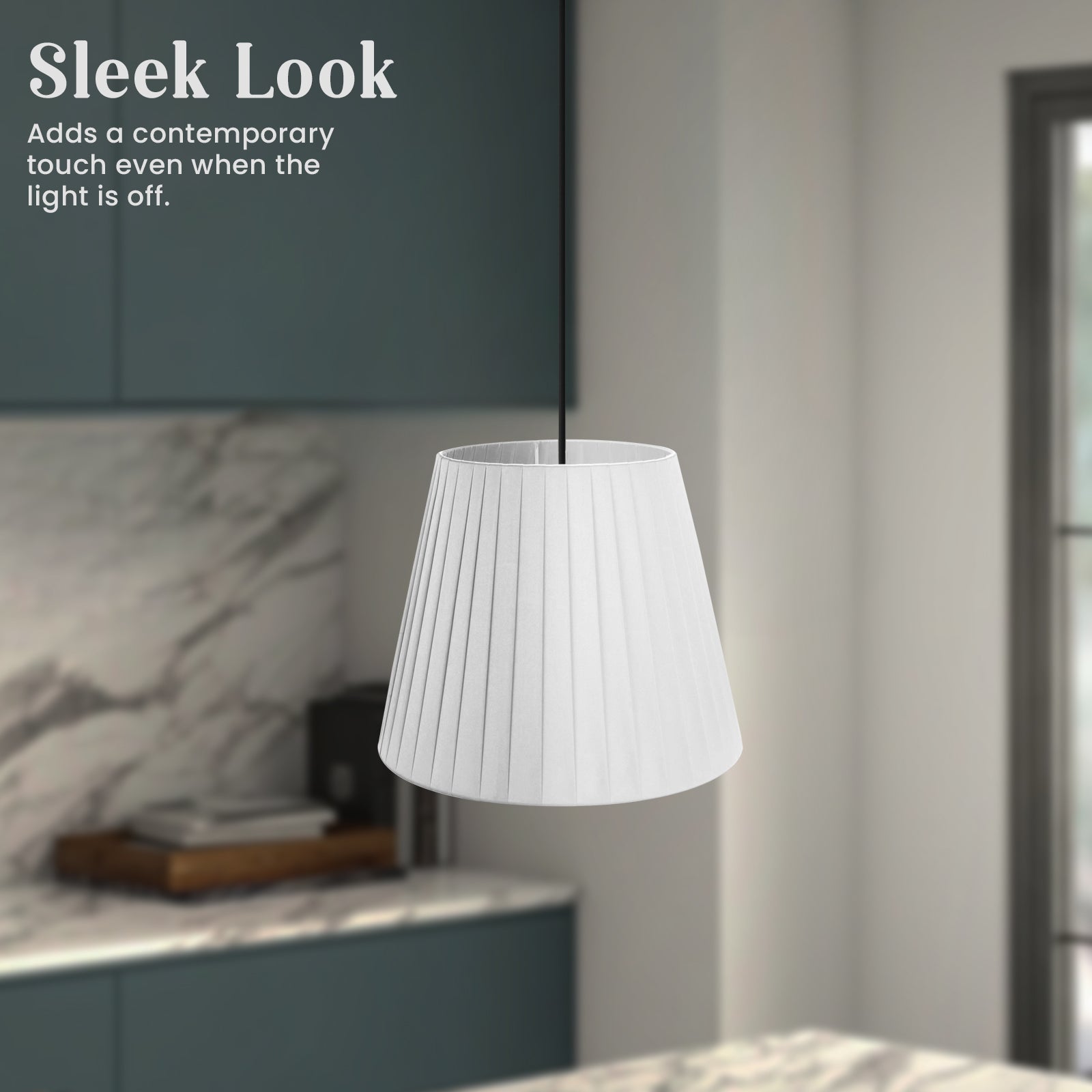 Modern Fabric Coolie Ceiling Lamp Shade for Home Decor Lighting