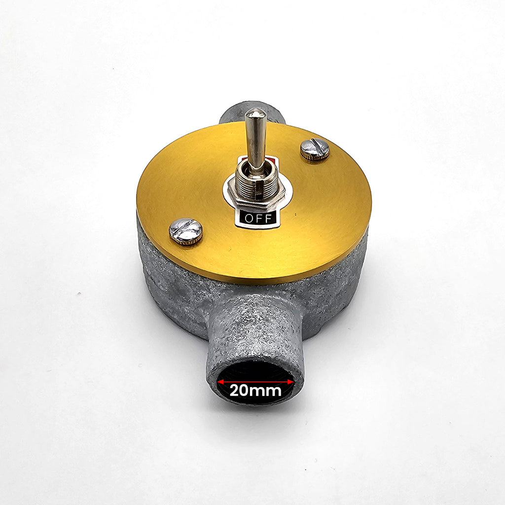 20mm 2 way Galvanized Steel Conduit Box with Toggle Switch Box fitting~6101