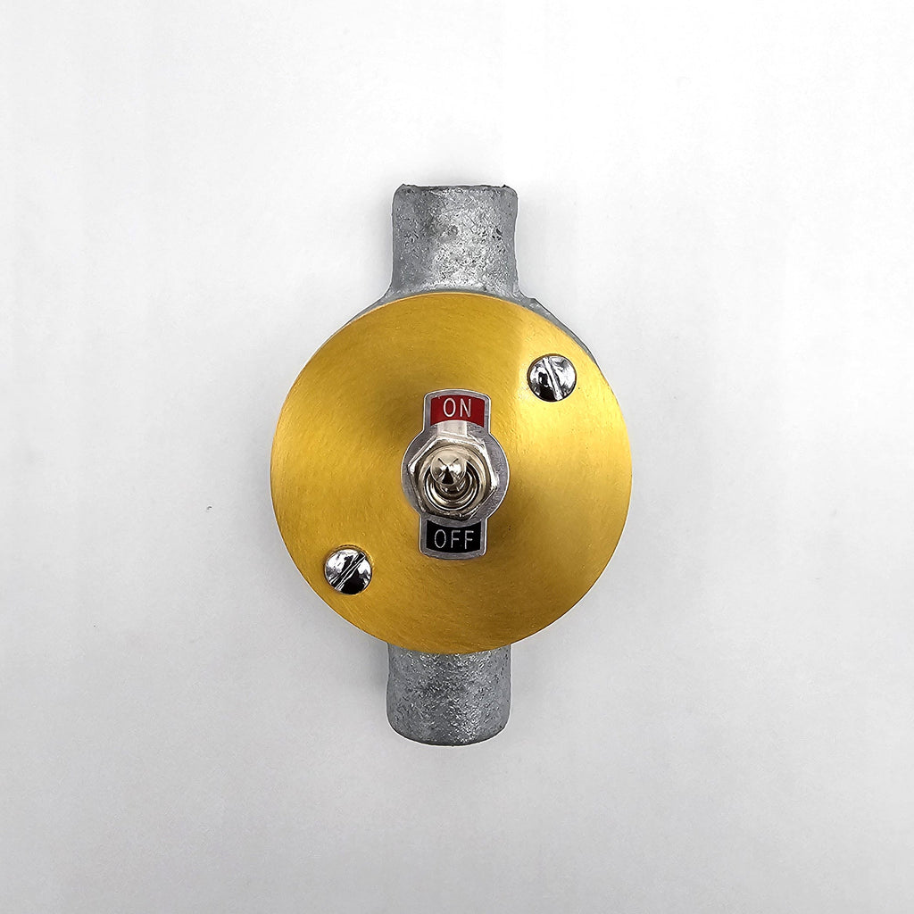 20mm 2 way Galvanized Steel Conduit Box with Toggle Switch Box fitting~6101