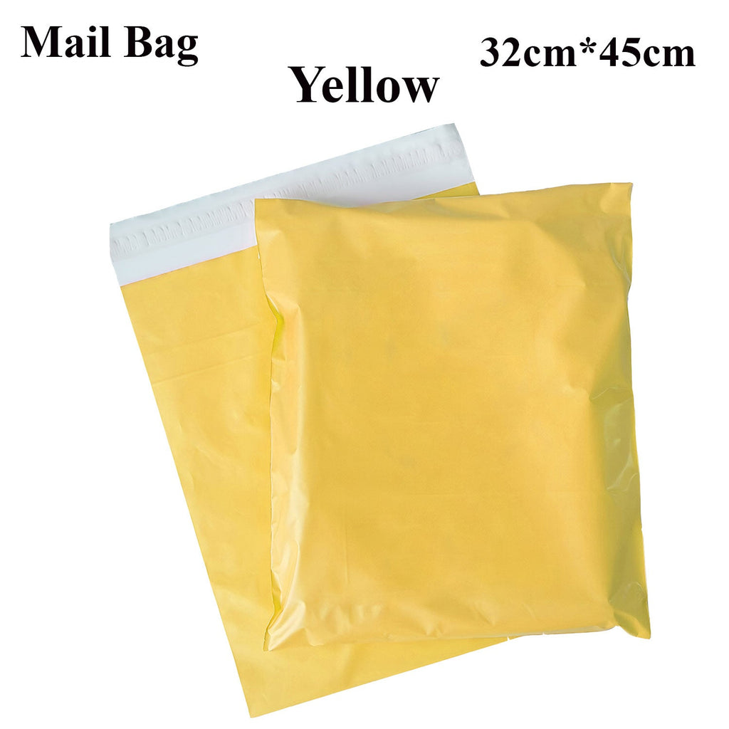 Durable Polyethylene Self-Adhesive Mailing Bags for Royal Mail Shipping, 12.6x17.7 Inches