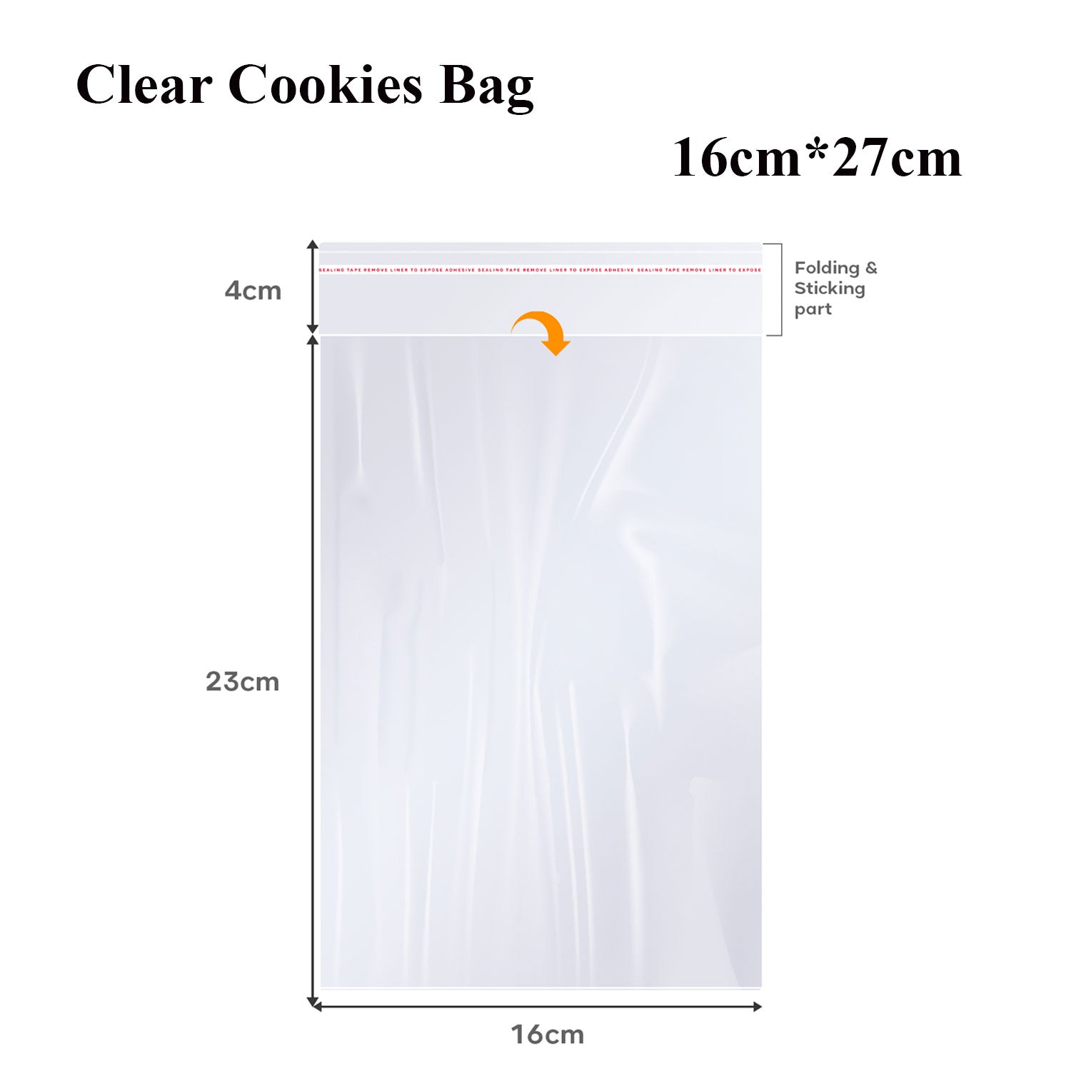 Clear Resealable Poly Zip Lock Bags for Food Storage and Packaging