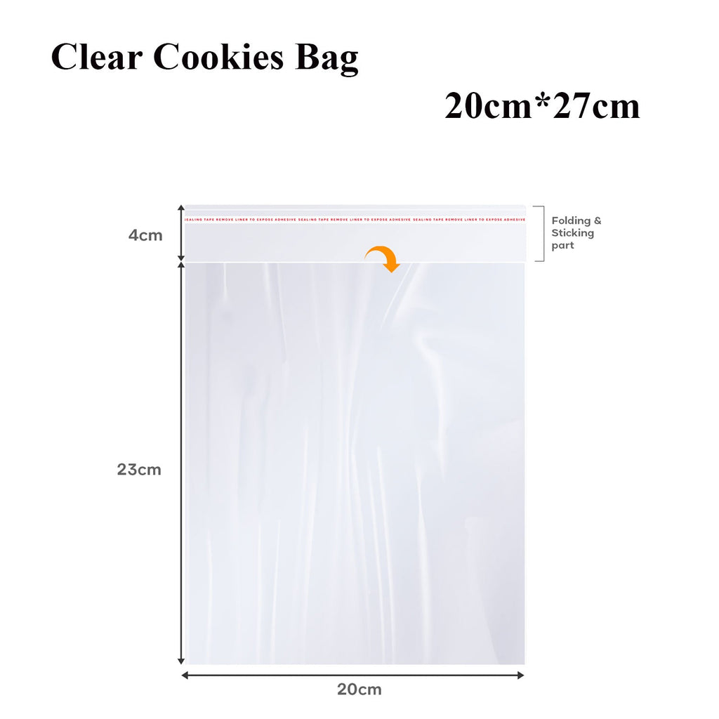Clear Resealable Poly Zip Lock Bags for Food Storage and Packaging