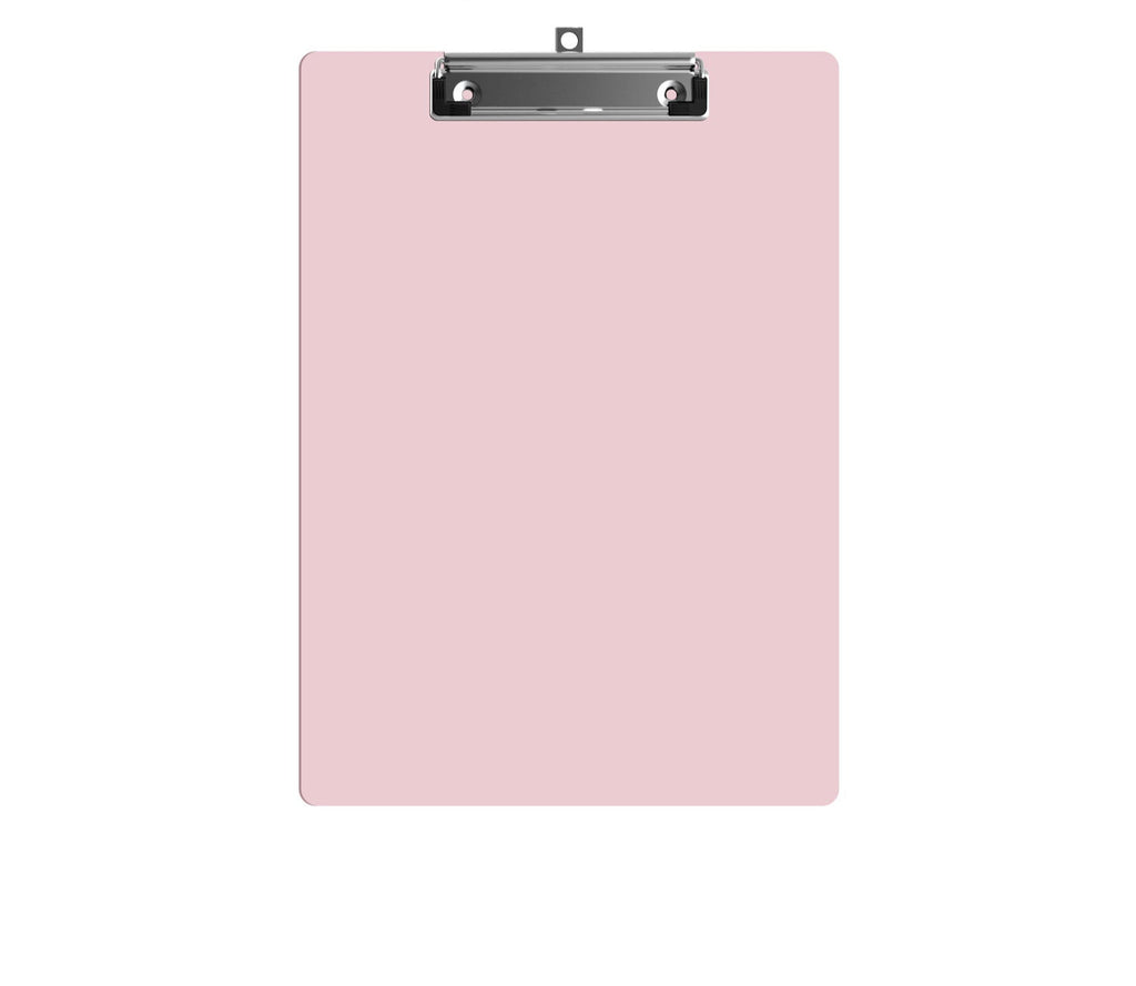 3 Pack Clear Plastic A4 Clipboards with Low-Profile Clip for School Office Use