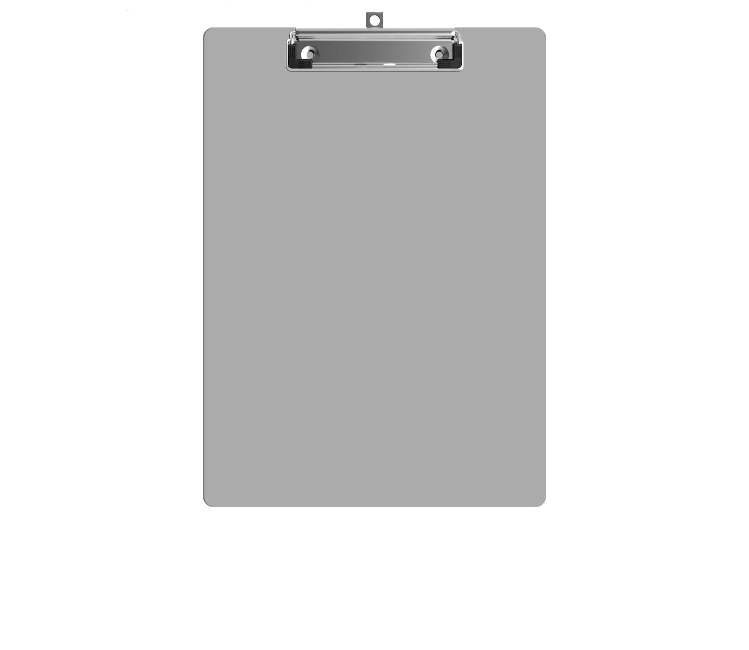 Durable A4 Clear Plastic Writing Clipboard Folder 3 Pack