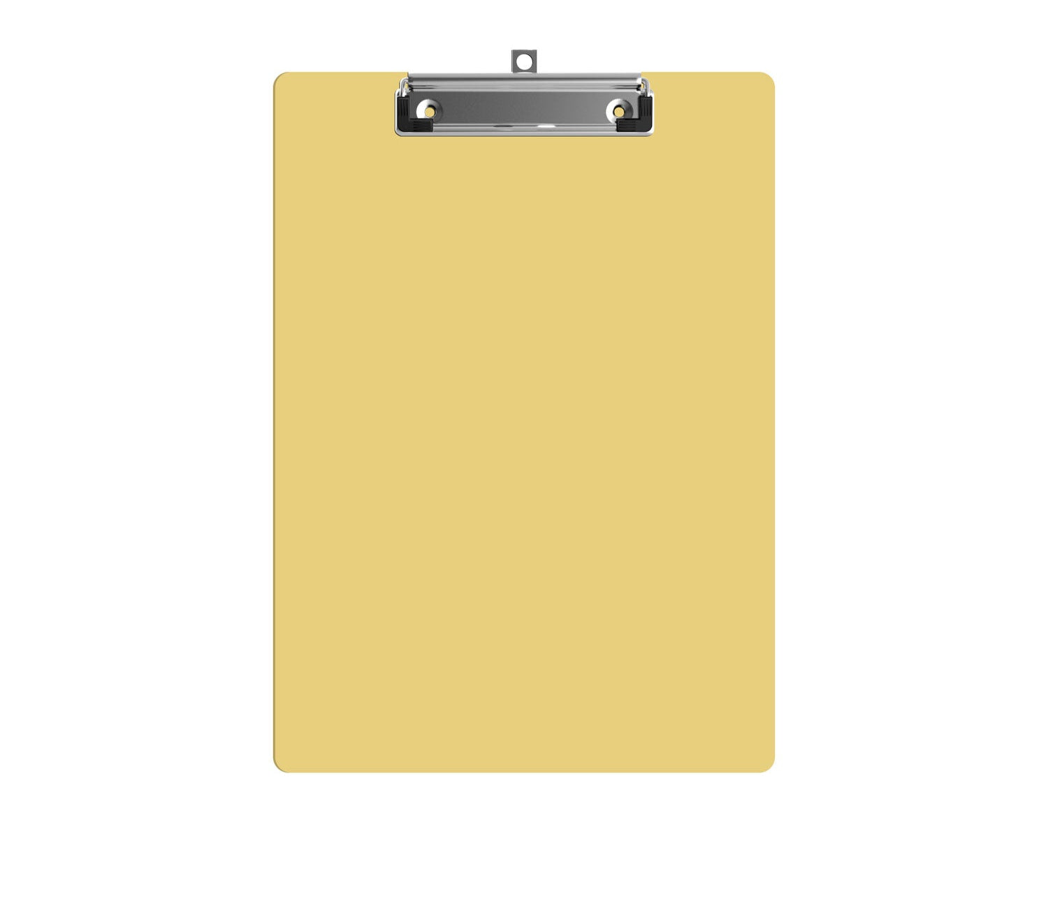 Durable A4 Clear Plastic Writing Clipboard Folder 3 Pack