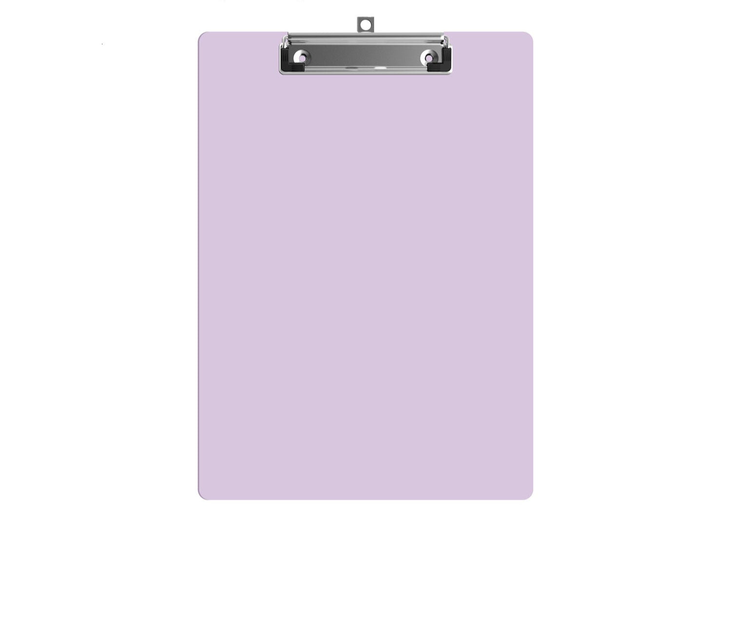 3 Pack Clear Plastic A4 Clipboards with Low-Profile Clip for School Office Use