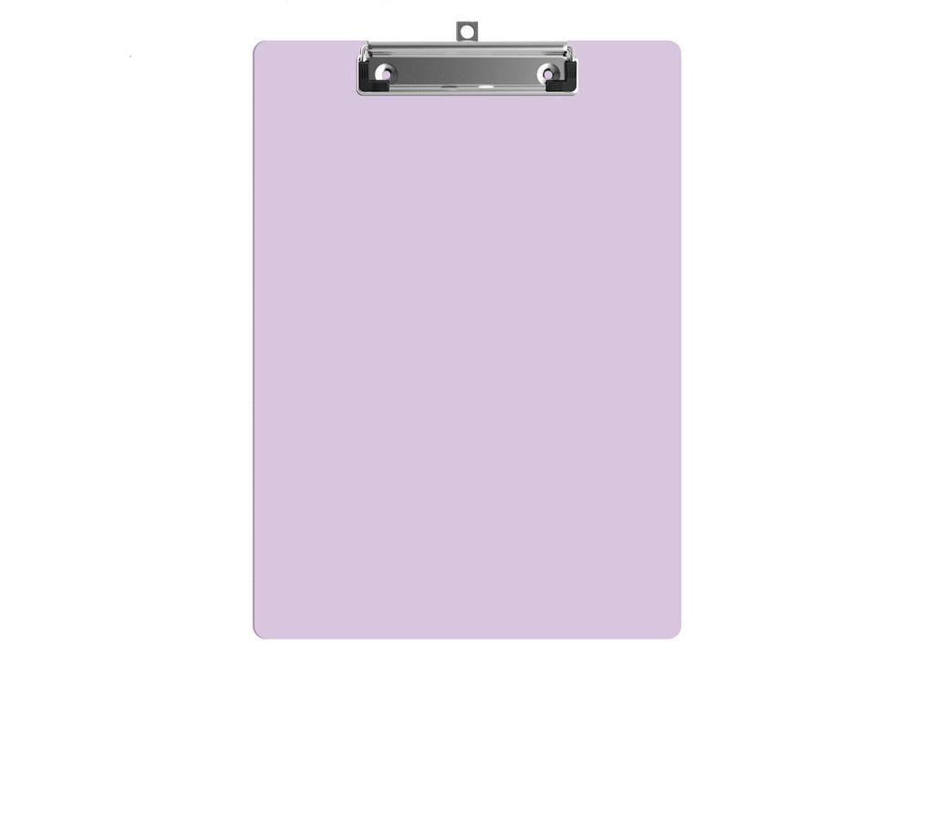 Durable A4 Clear Plastic Writing Clipboard Folder 3 Pack