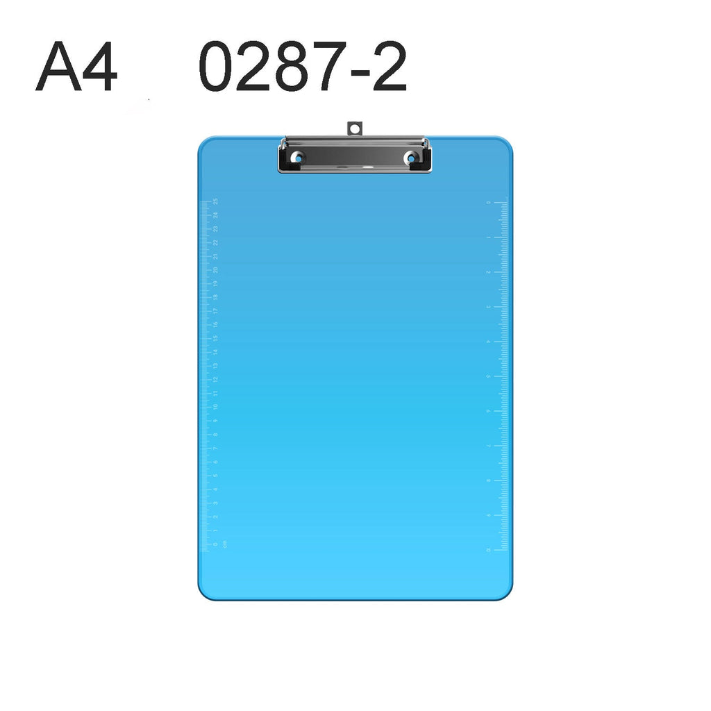 3 Pack Clear Plastic A4 Clipboard for School & Office Use