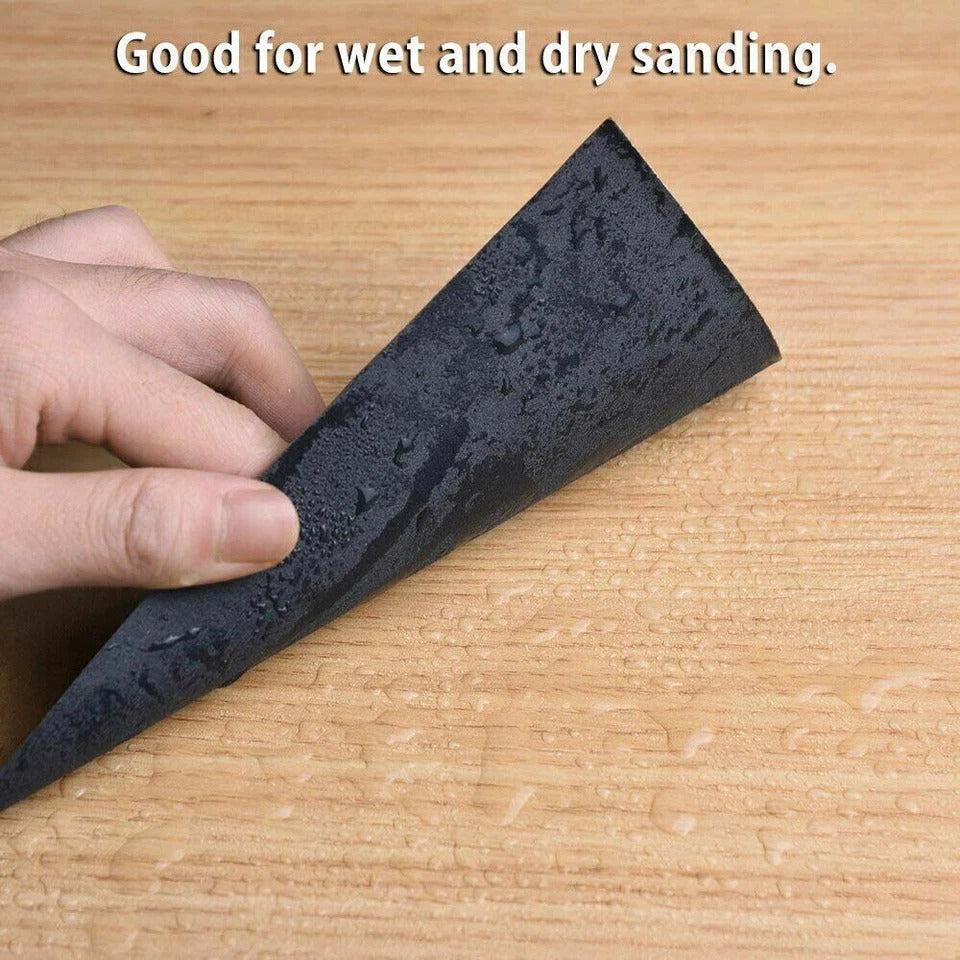 Wet and Dry Sandpaper Sheet Grit 80/100 Assorted sandpaper~ 6052