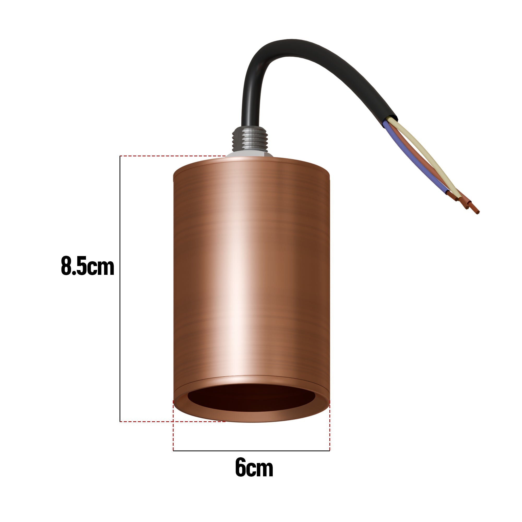 Retro Industrial GU10 Metal Bulb Lamp Socket Holder Fixture