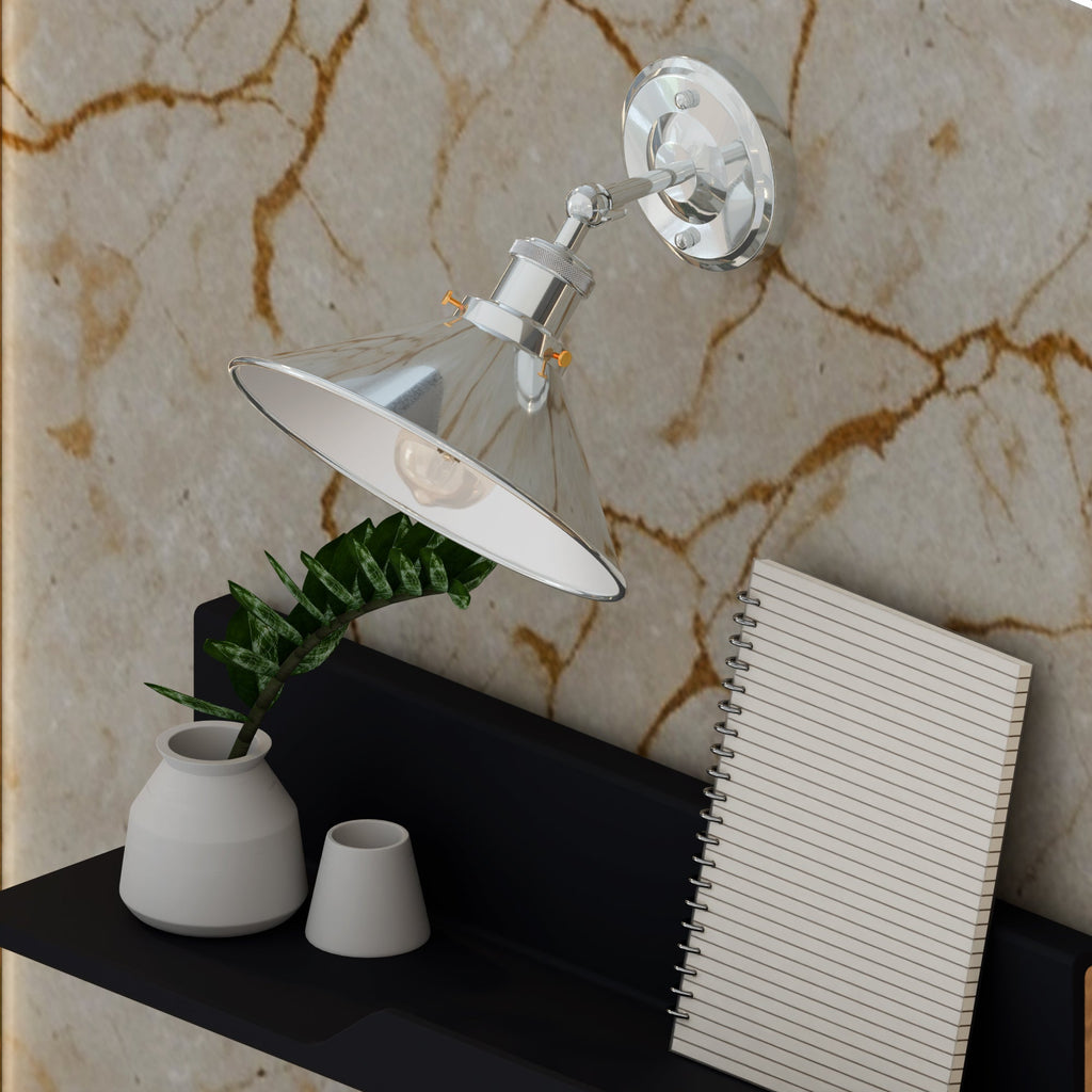 Metal Black Adjustable Arms Wall Lights Fittings Sconce Lamp E27~5995