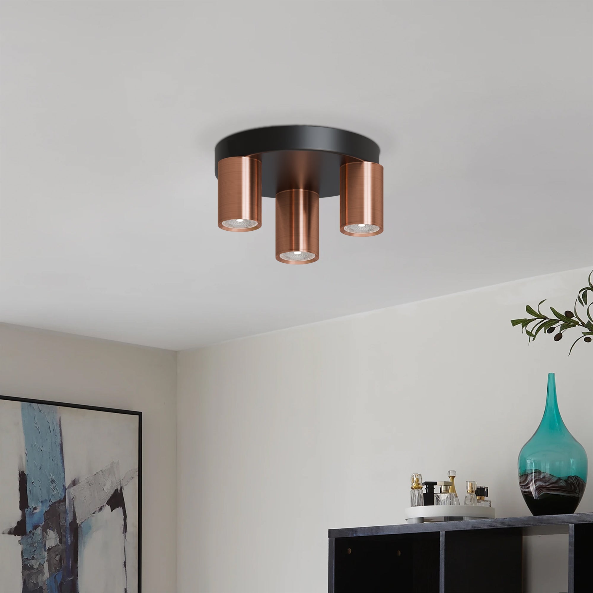 Retro Industrial GU10 Metal Bulb Lamp Socket Holder Fixture