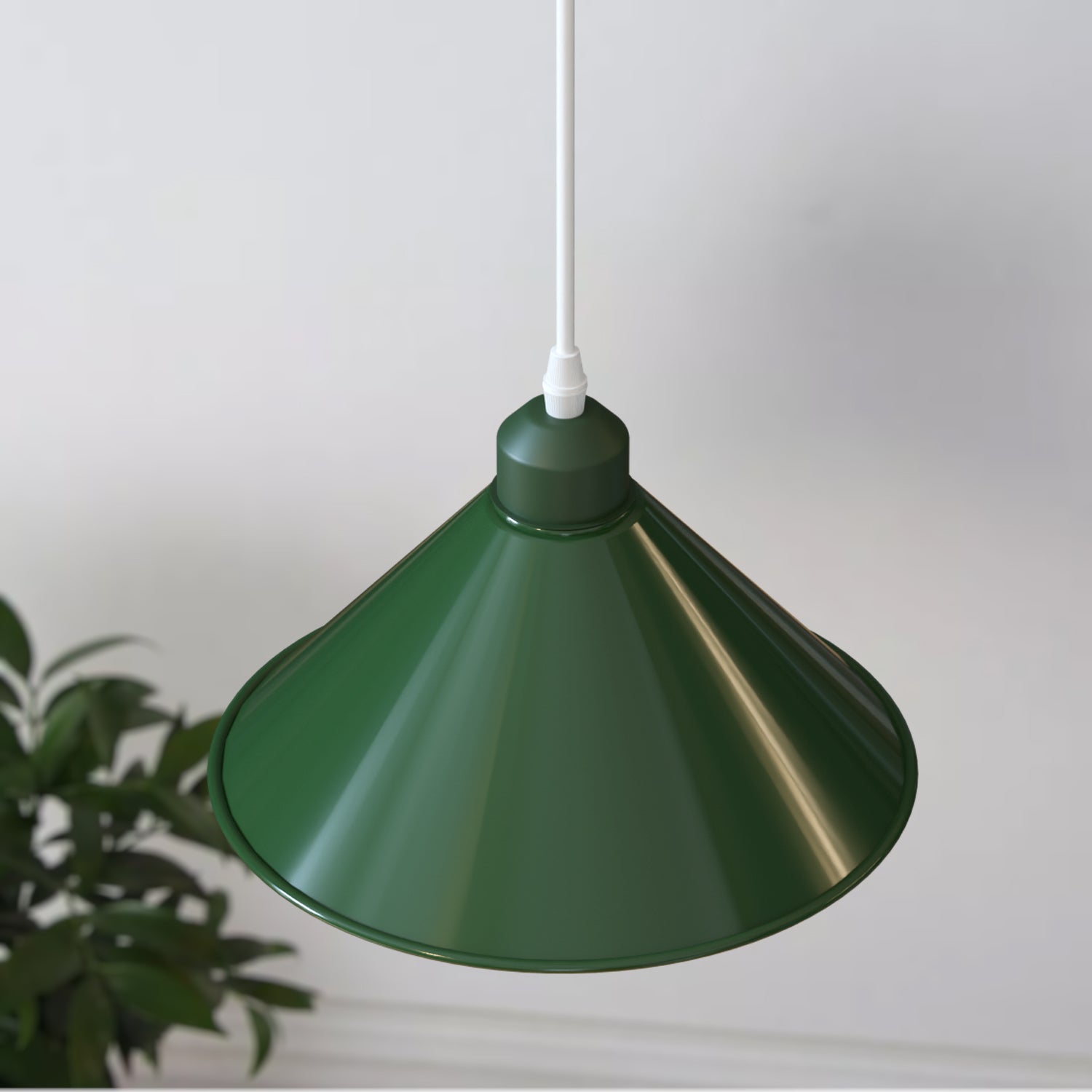 Nordic Industrial Metal Pendant Light for Kitchen Island E27 Base