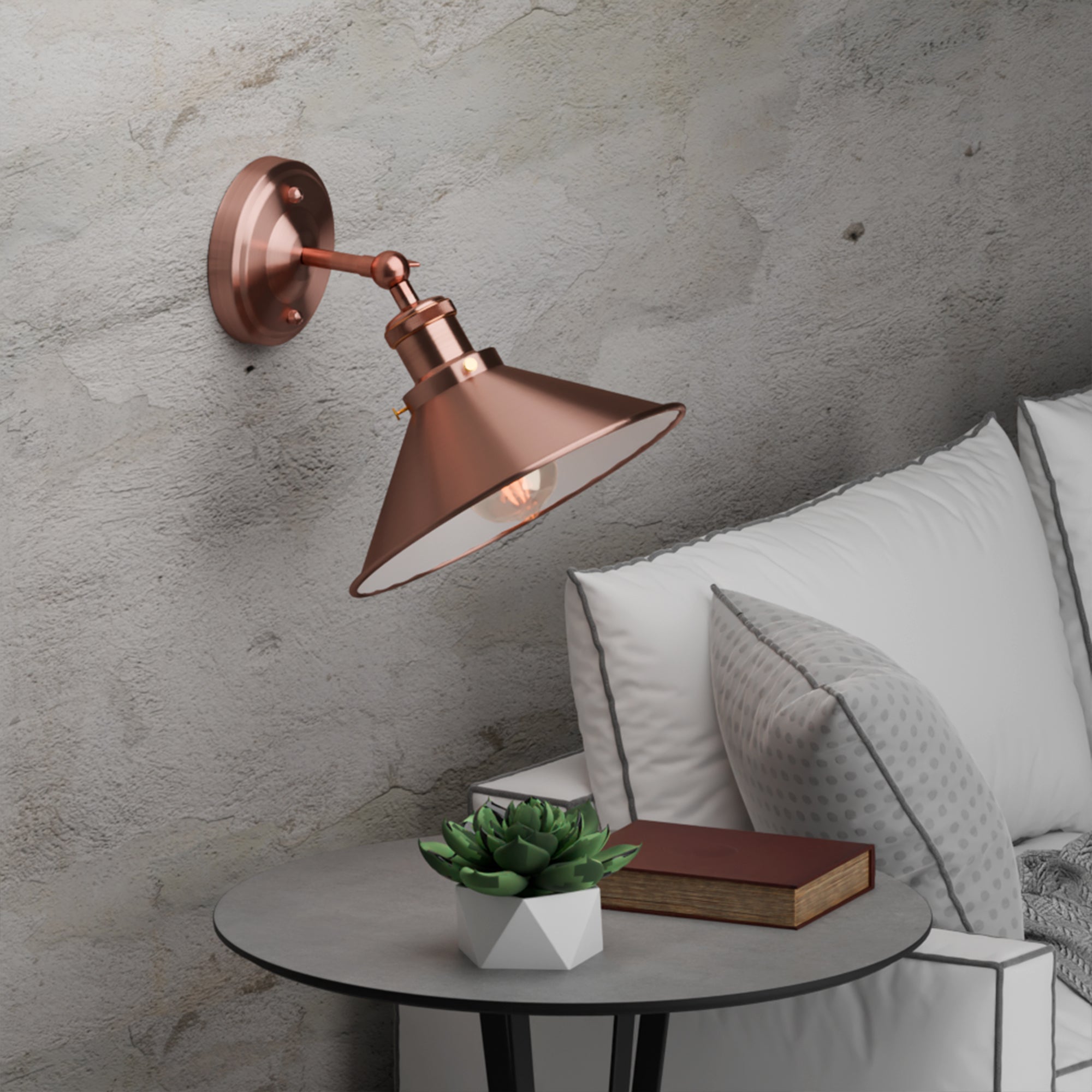 Metal Black Adjustable Arms Wall Lights Fittings Sconce Lamp E27~5995