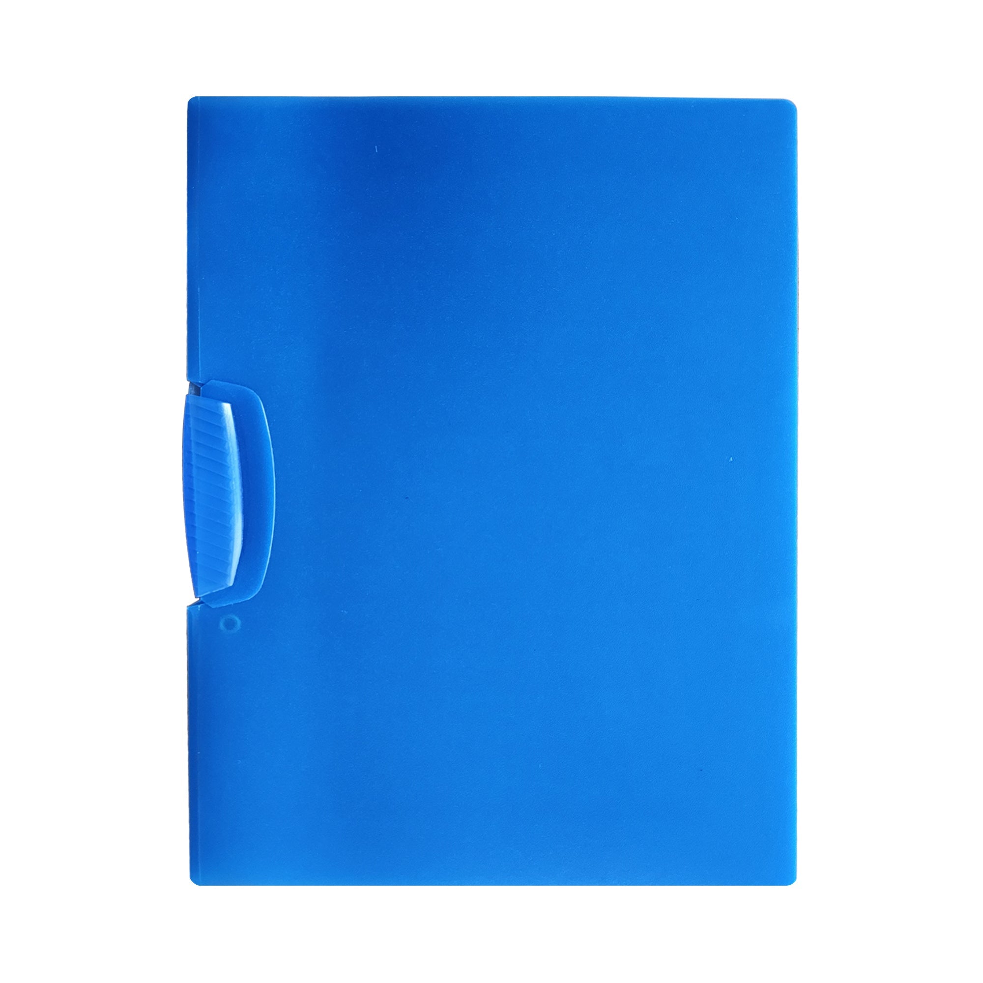 Durable A4 Plastic Report Covers with Secure Swing Clip, 4-Pack Multi-Color
