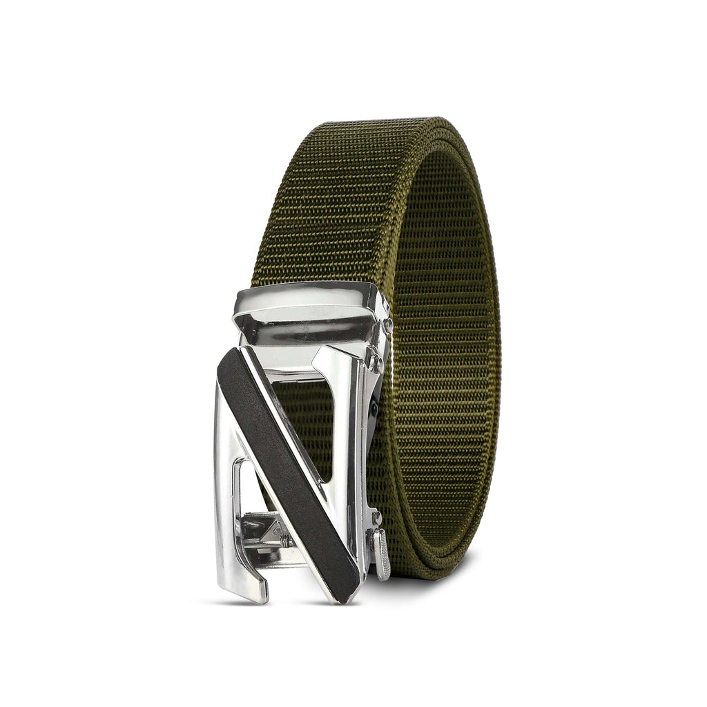 Men's Tactical Nylon Canvas Quick Release Belt with Z-Letter Buckle