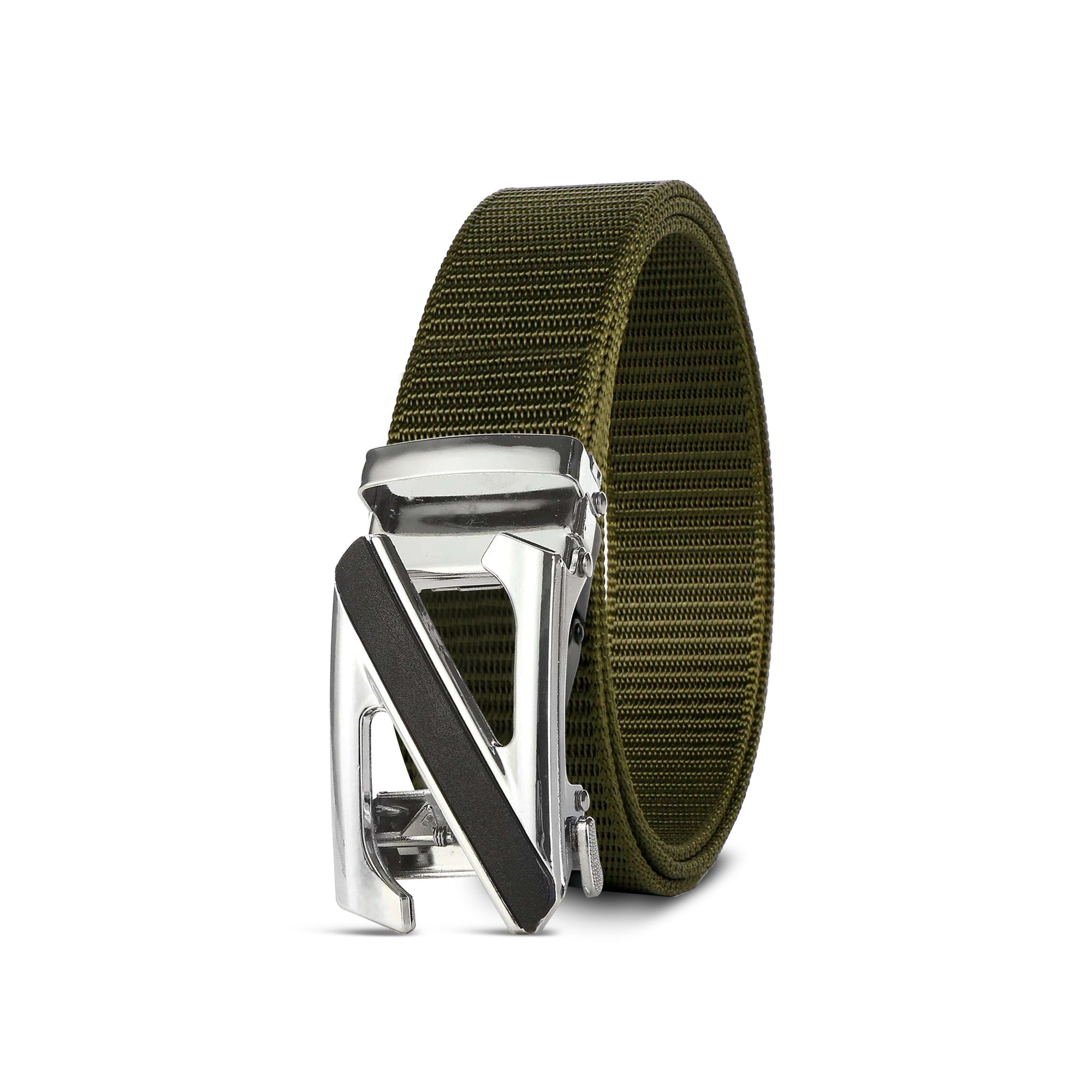 Men's Tactical Nylon Canvas Quick Release Belt with Z-Letter Buckle