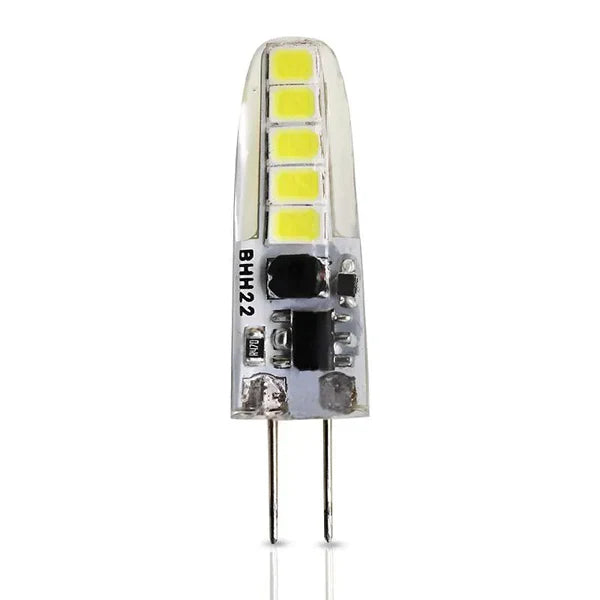 G4 LED Bulb 2W Cool White 6500K Non-Dimmable Energy-Saving Light for Home