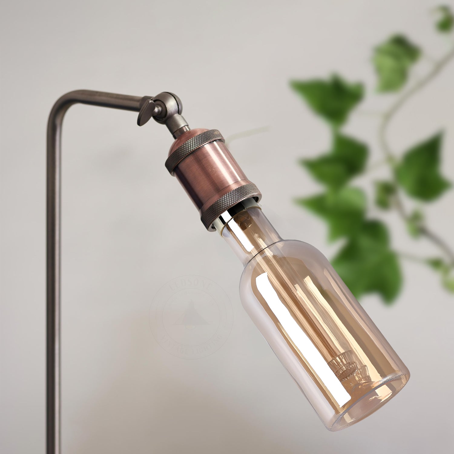 Vintage E27 LED Filament Light Bulb, 3W Non-Dimmable Decorative Screw Bulb