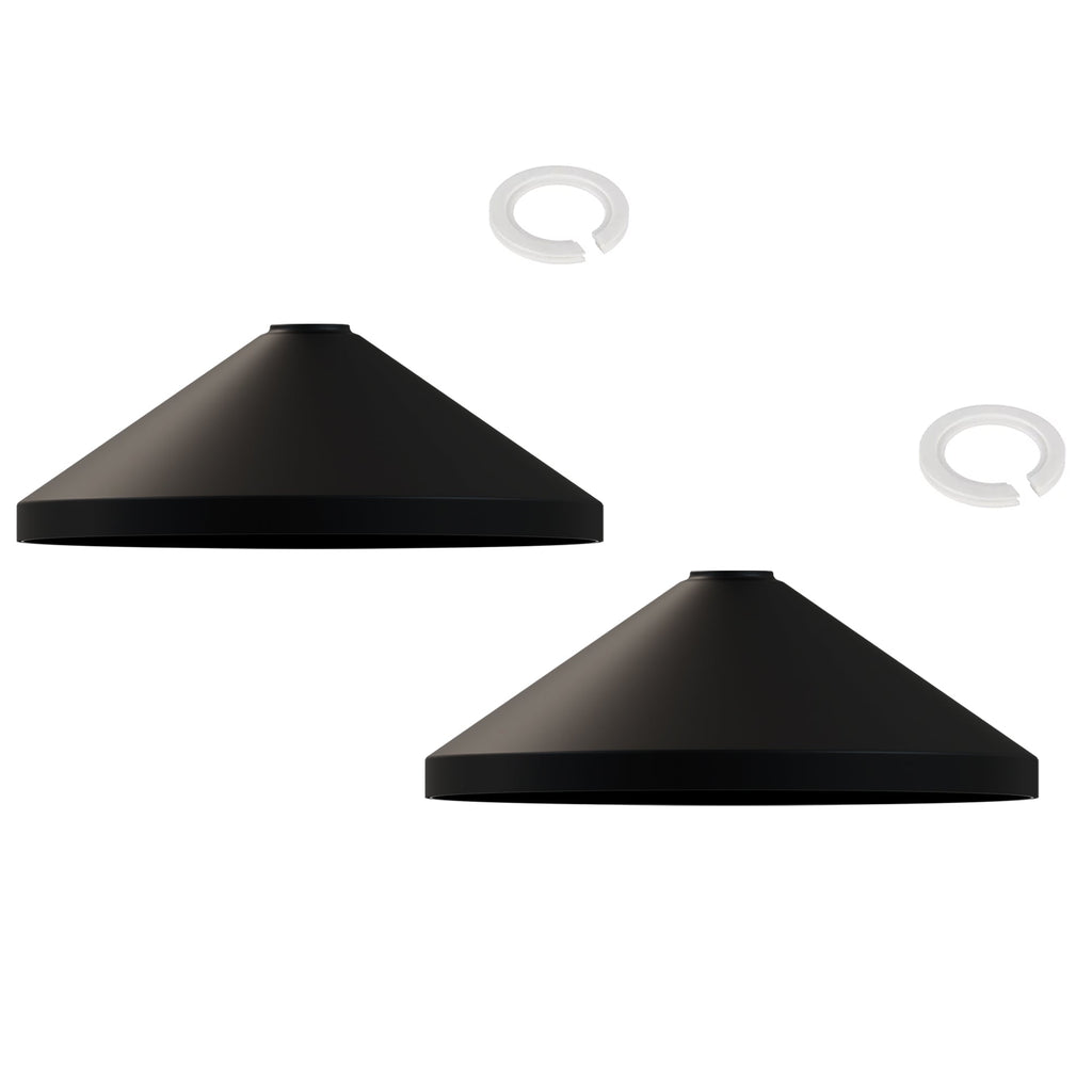 Retro Industrial Metal Cone Lampshade, Easy Fit for Stylish Home Lighting