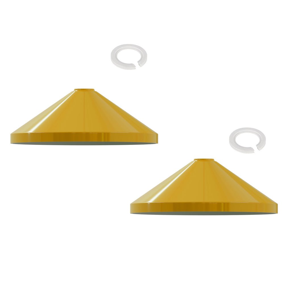 Retro Industrial Metal Cone Lampshade, Easy Fit for Stylish Home Lighting
