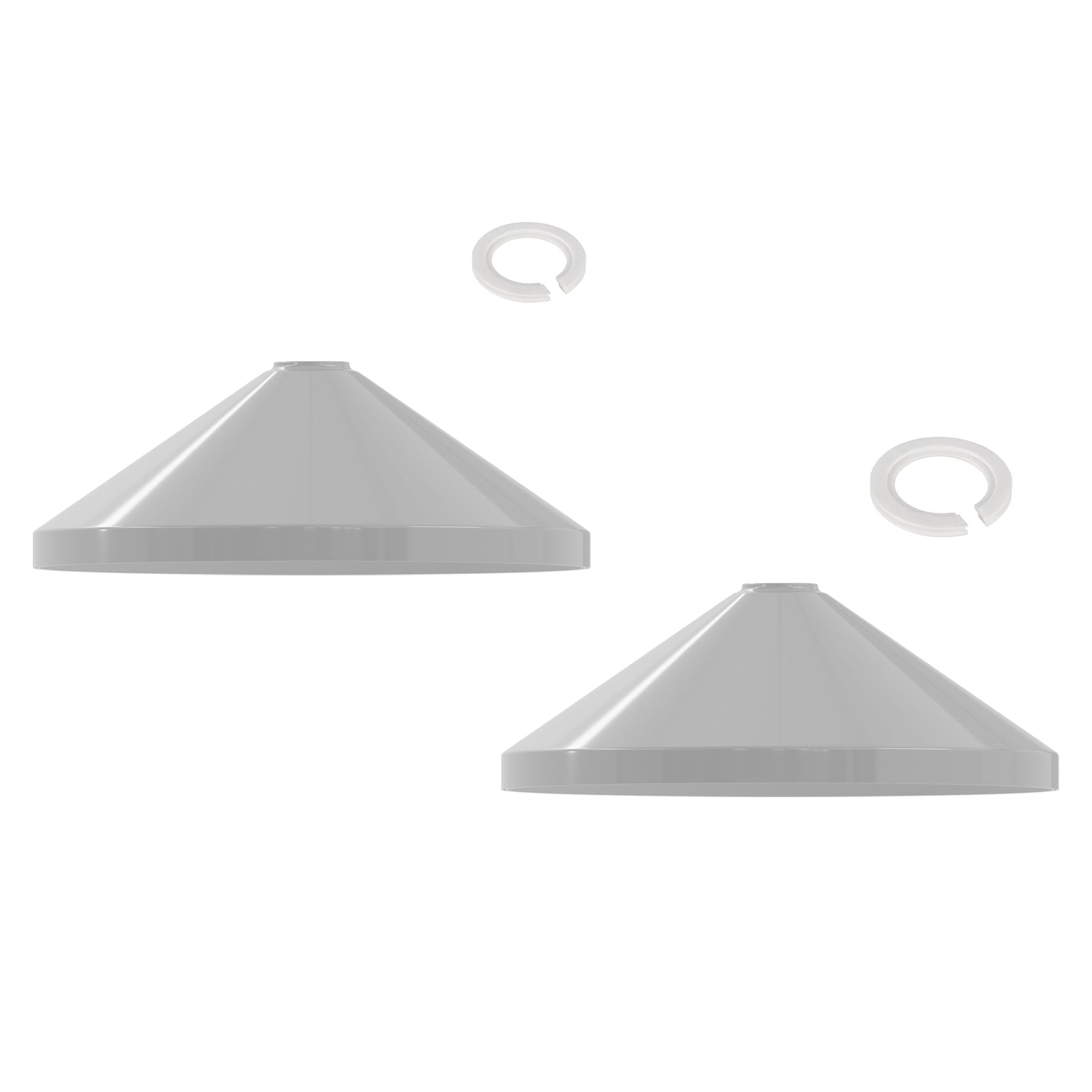 Retro Industrial Metal Cone Lampshade, Easy Fit for Stylish Home Lighting