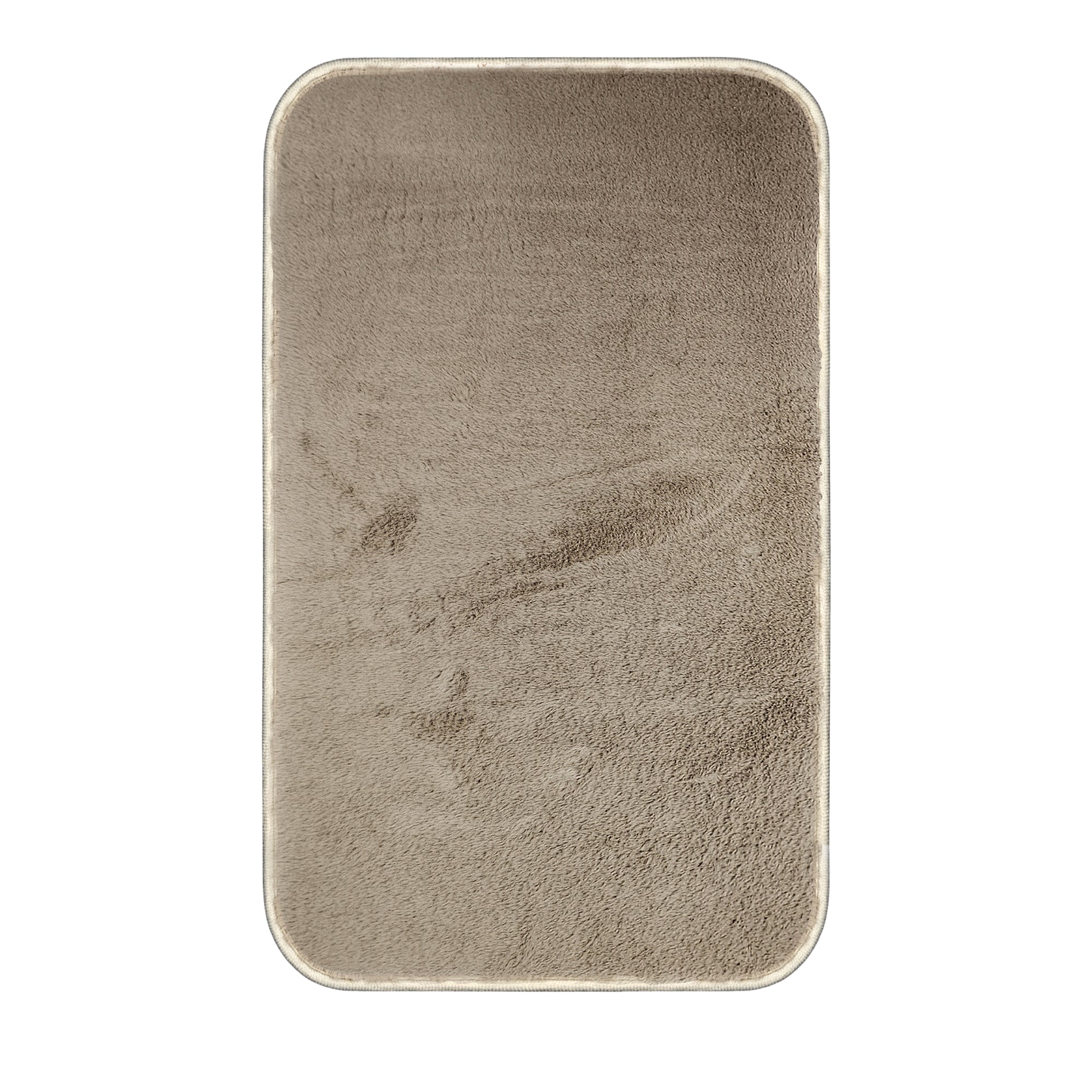 Fluffy Soft Washable Non-Slip Microfiber Doormat for Home Entryway & Bath