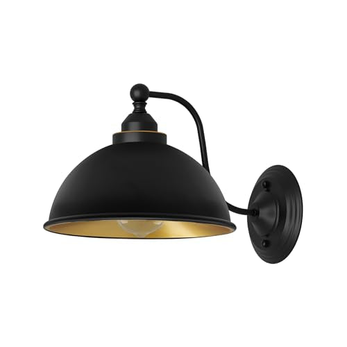 Industrial Retro Metal Wall Sconce Light Fixture with E27 Base