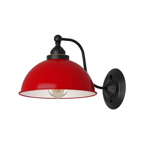 Industrial Retro Metal Wall Sconce Light Fixture with E27 Base