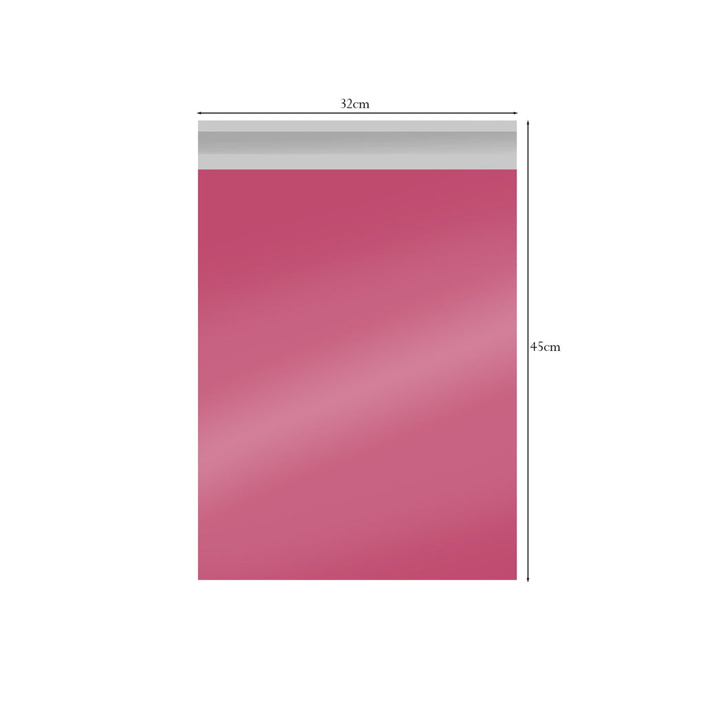 Durable Polyethylene Self-Adhesive Mailing Bags for Royal Mail Shipping, 12.6x17.7 Inches