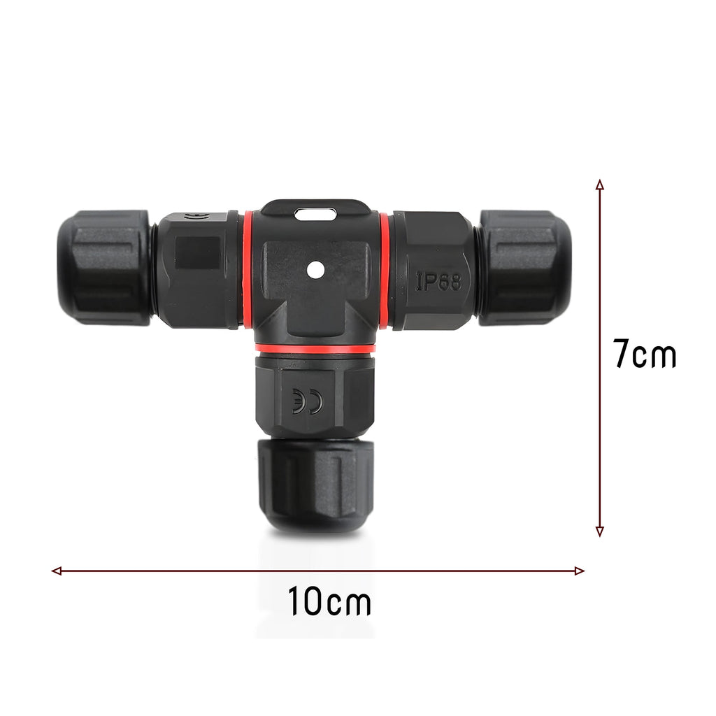 IP68 Waterproof Electrical Junction Box Cable Connector: Secure Outdoor Wire & Lighting