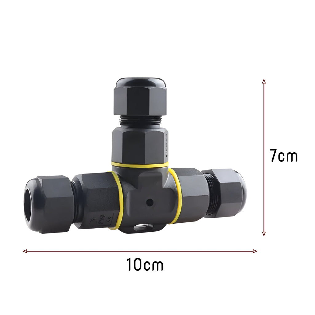 IP68 Waterproof Electrical Junction Box Cable Connector: Secure Outdoor Wire & Lighting