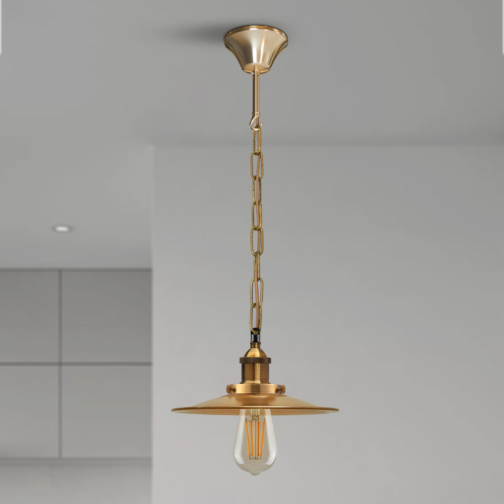 100mm Metal Ceiling Rose Hook for Pendant Lights & Chandeliers - Easy Mount