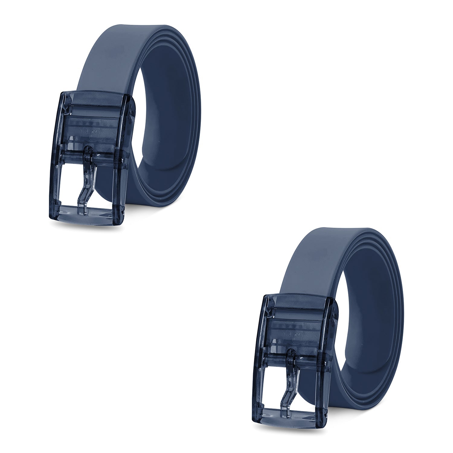Vibrant Candy Colour Unisex Silicone Belt with Durable Acrylic Buckle