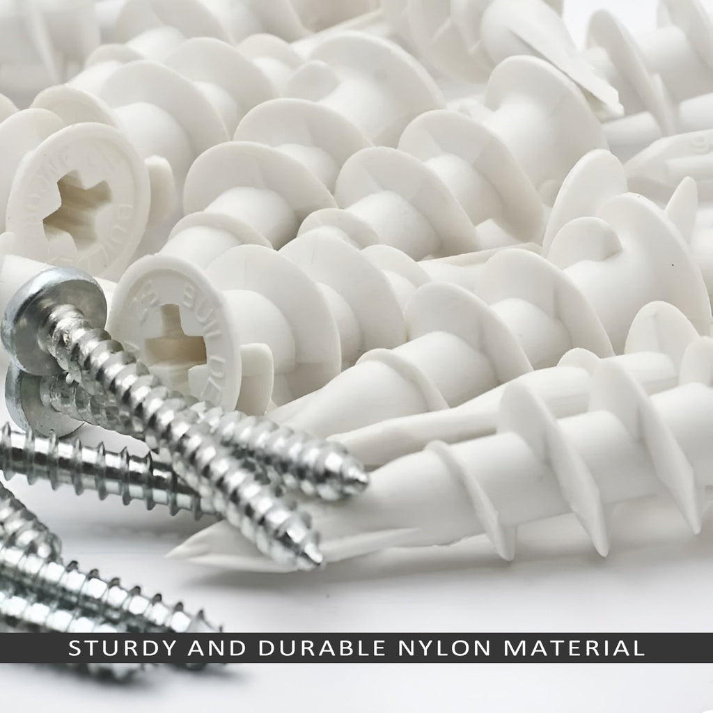 White Gypsum Board Self-Drilling Screws: Quick Drywall Plasterboard Fixings