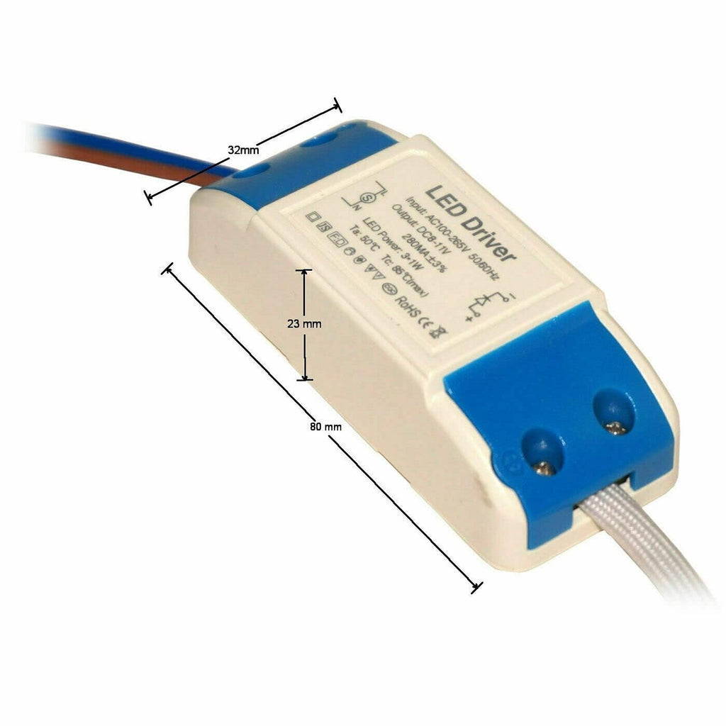 Dual-Pack AC/DC Constant Current LED Driver for G4 MR11 MR16 Lights