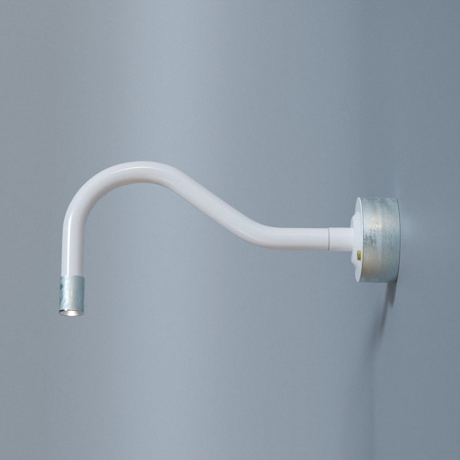 Swan Neck Bend conduit pipe Fitting Metal 20mm Male Thread -5653